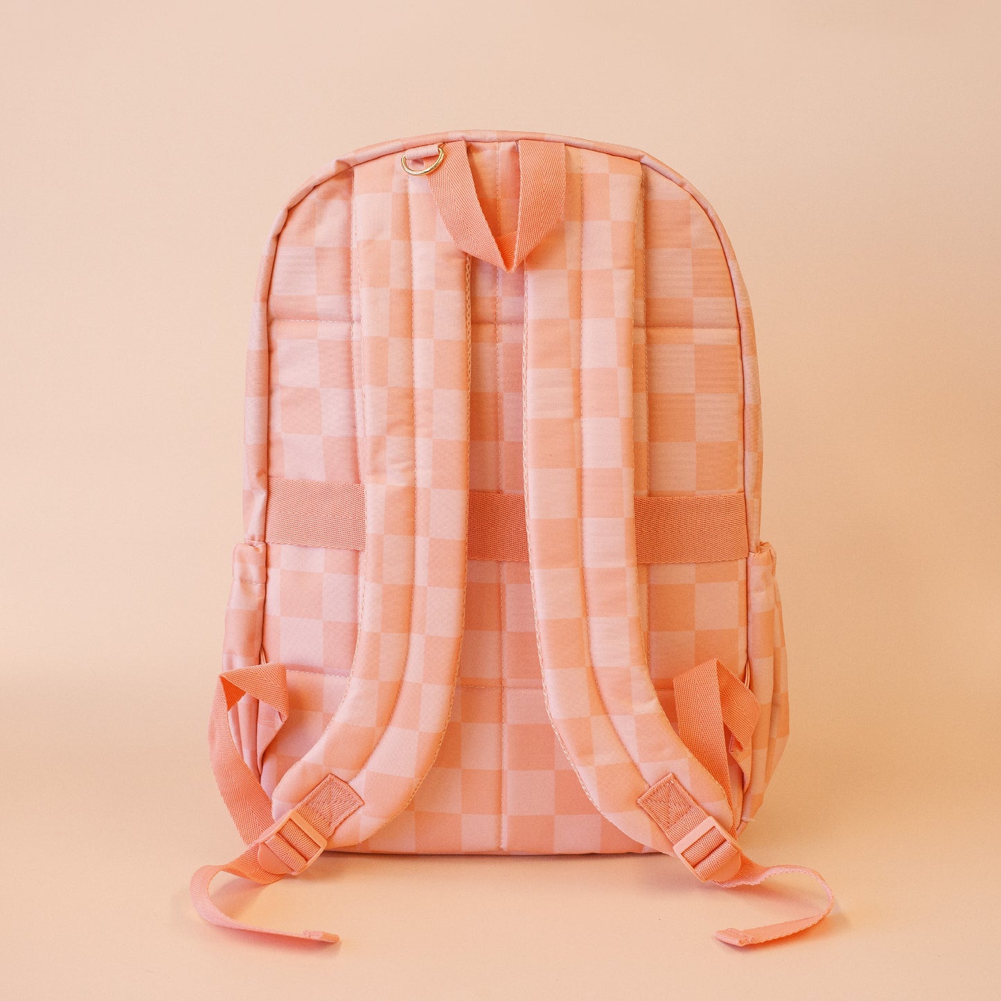 PRE ORDER - Backpack - Peach Check