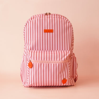 PRE ORDER - Backpack - Strawberry Stripe
