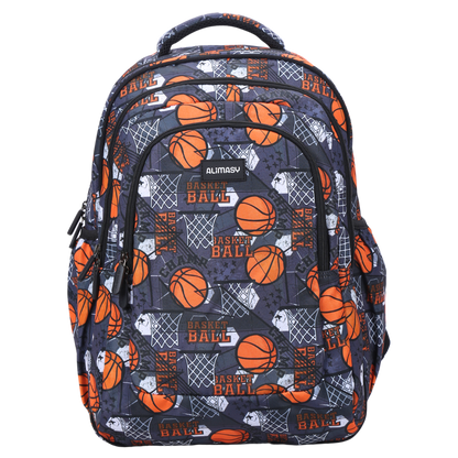 Large School Backpack - Basketball