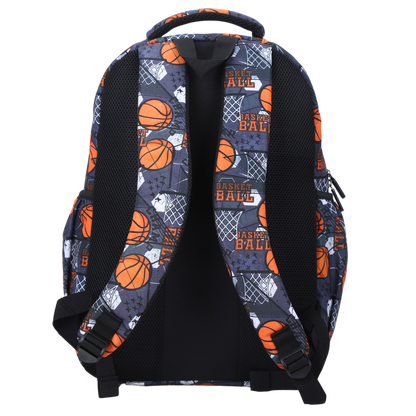 Large School Backpack - Basketball