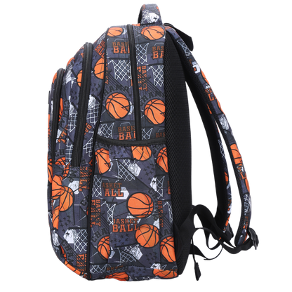 Large School Backpack - Basketball