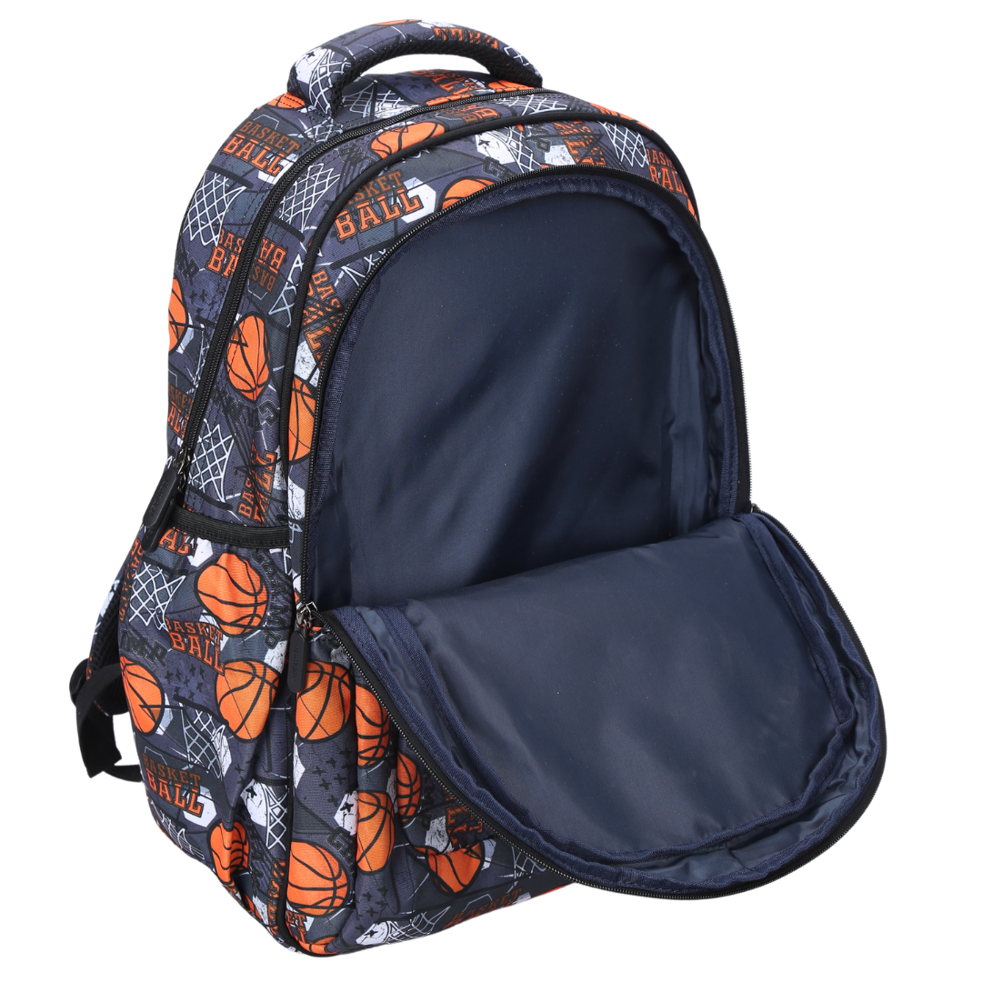 Large School Backpack - Basketball