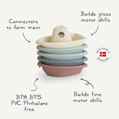 Bath Boats - Set of 5 - Original