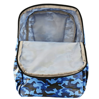 Waterproof Large Backpack - Blue Camo