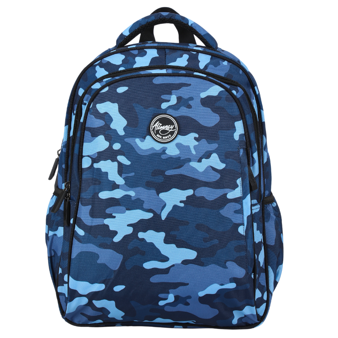 Midsize Kids Backpack - Blue Camo