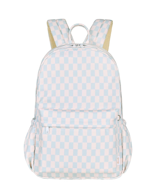 Blue Check Junior Kindy/School Backpack