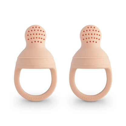 Silicone Food Feeder - 2 Pack - Blush