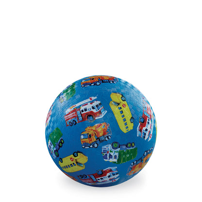 5 Inch Playground Ball - City Vehicles