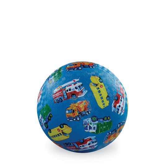 5 Inch Playground Ball - City Vehicles
