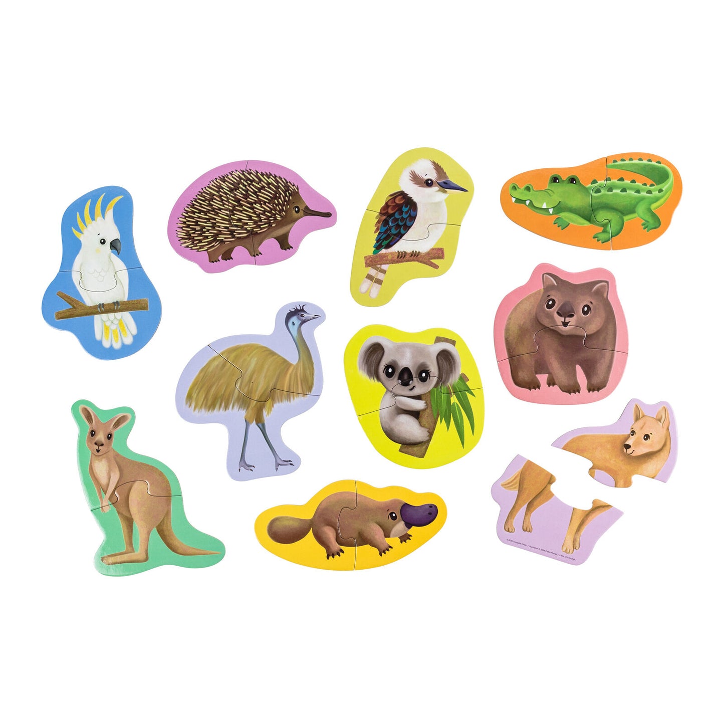 Let's Begin Puzzle - Aussie Animals
