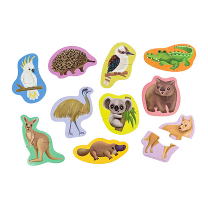 Let's Begin Puzzle - Aussie Animals