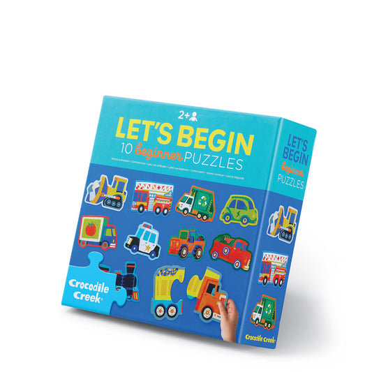 Let's Begin Puzzle - Vehicles
