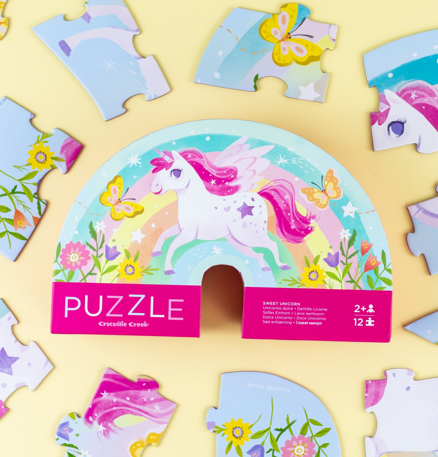 Mini Puzzle 12 pc - Sweet Unicorn