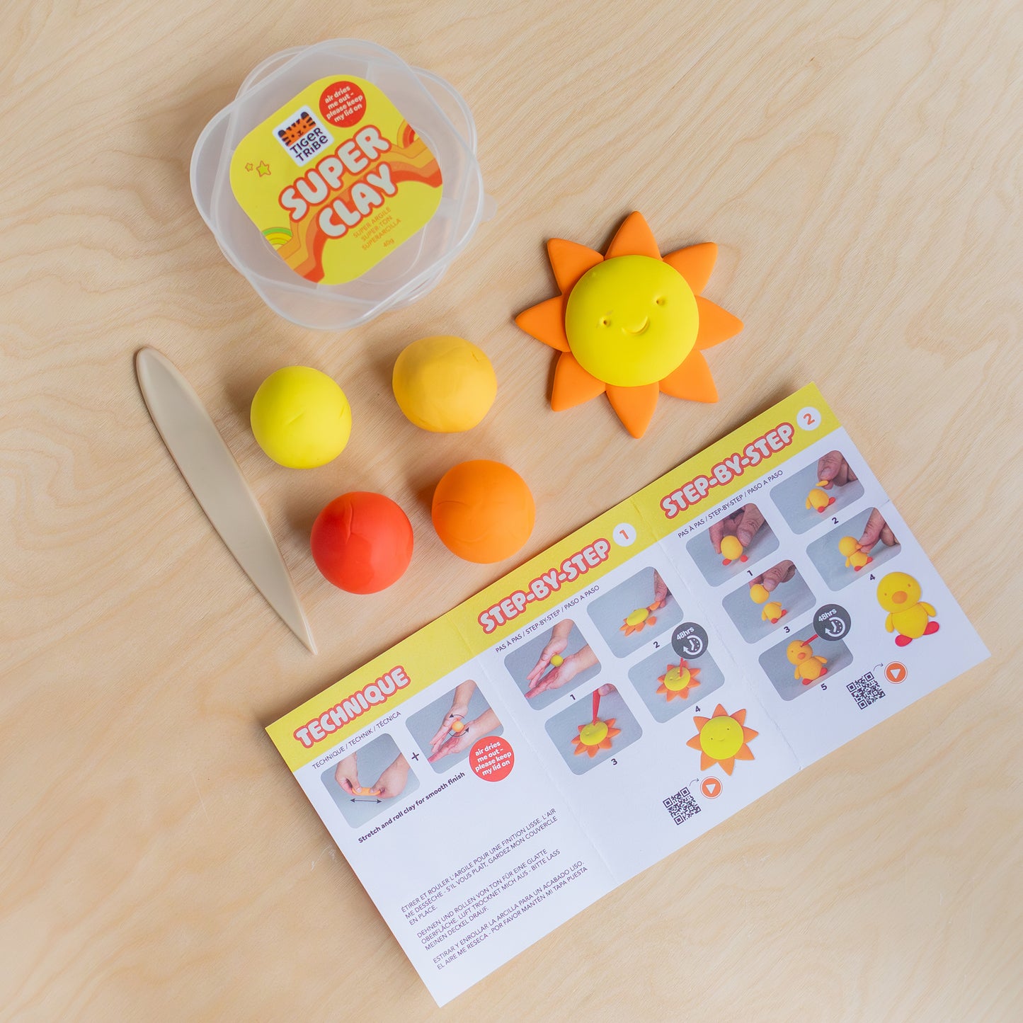 Super Clay - Sunrise Orange & Yellow