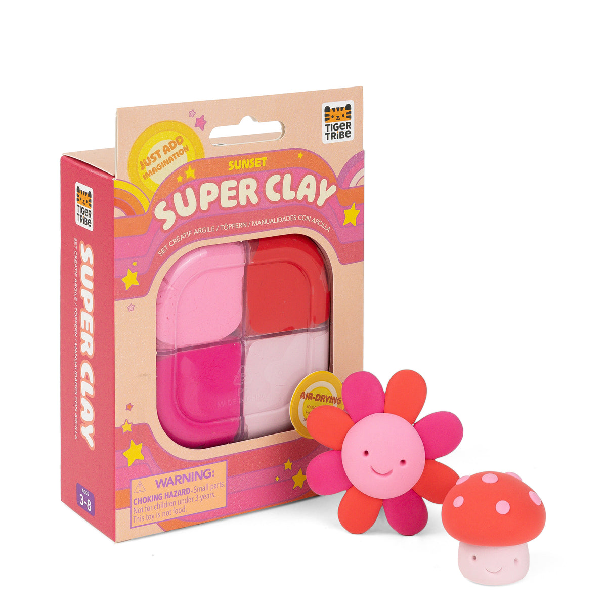 Super Clay - Sunset Pink and Red – Our Little Darlings