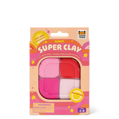 Super Clay - Sunset Pink and Red
