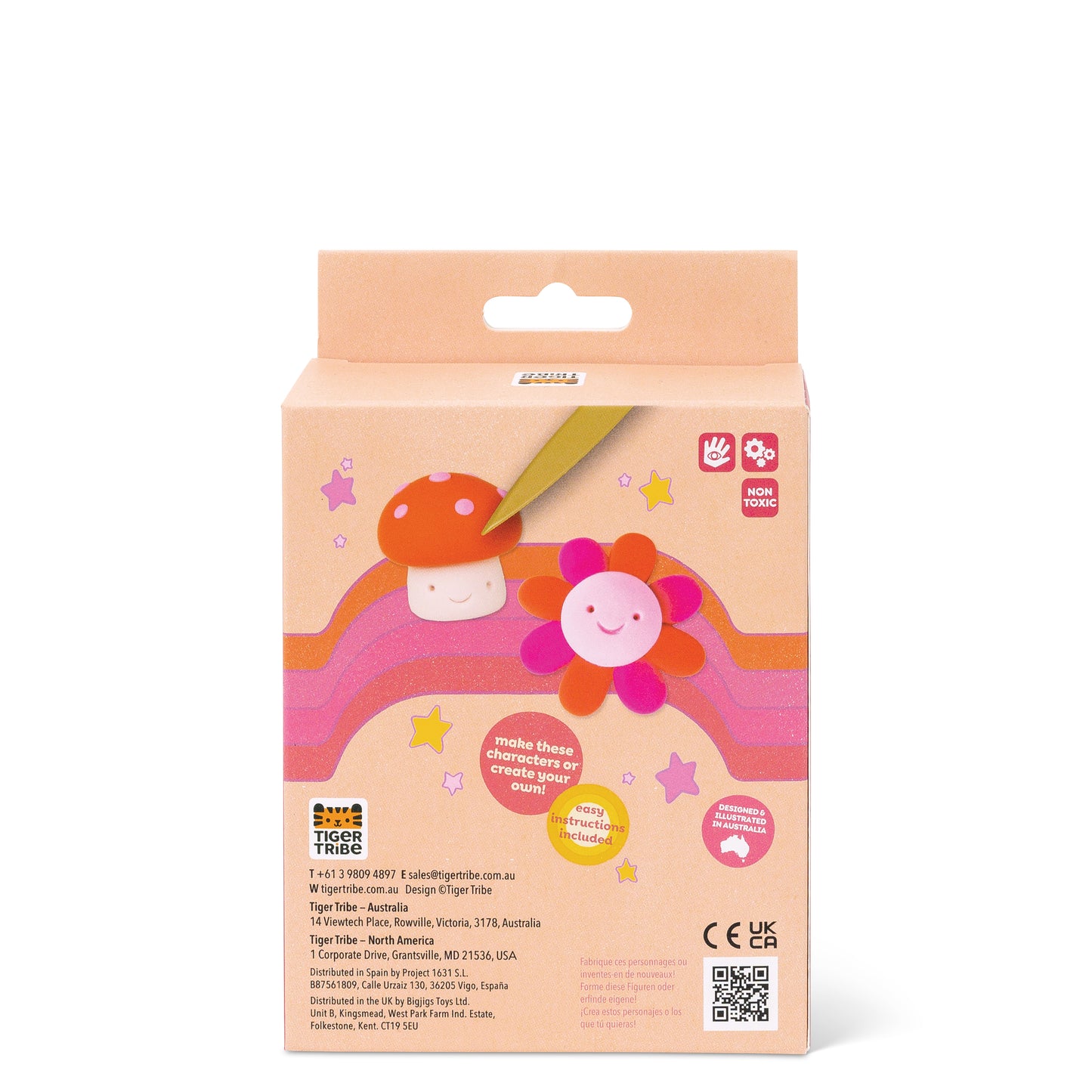 Super Clay - Sunset Pink and Red