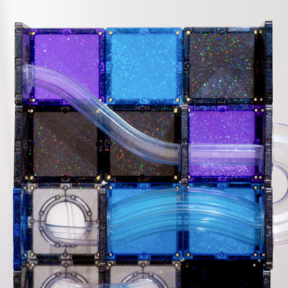 COMING SOON - Connetix Magnetic Tiles - Ball Run Galaxy Pack 61 pc