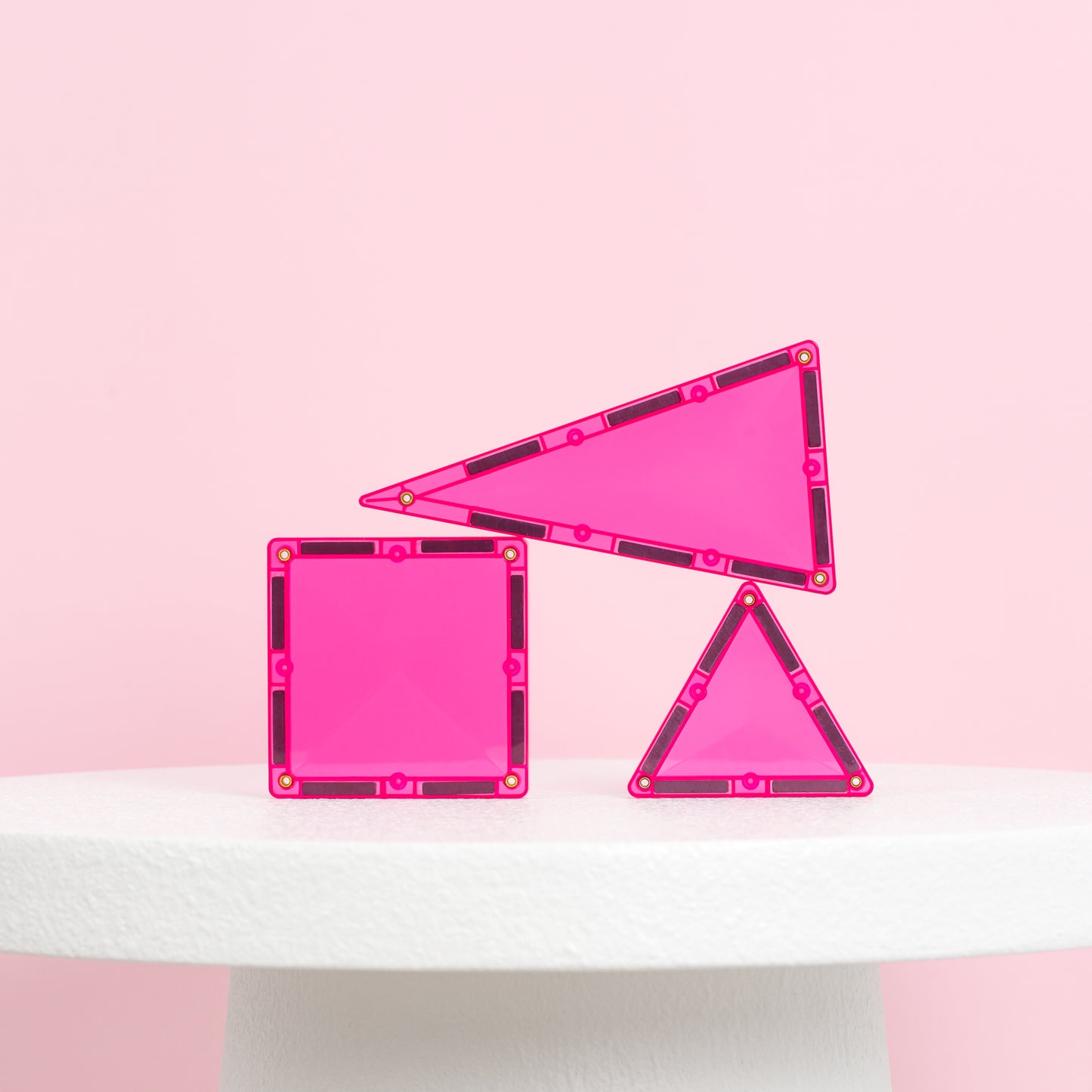 Connetix Magnetic Tiles - 20pc Charity Pack - Pink - NEW!!!