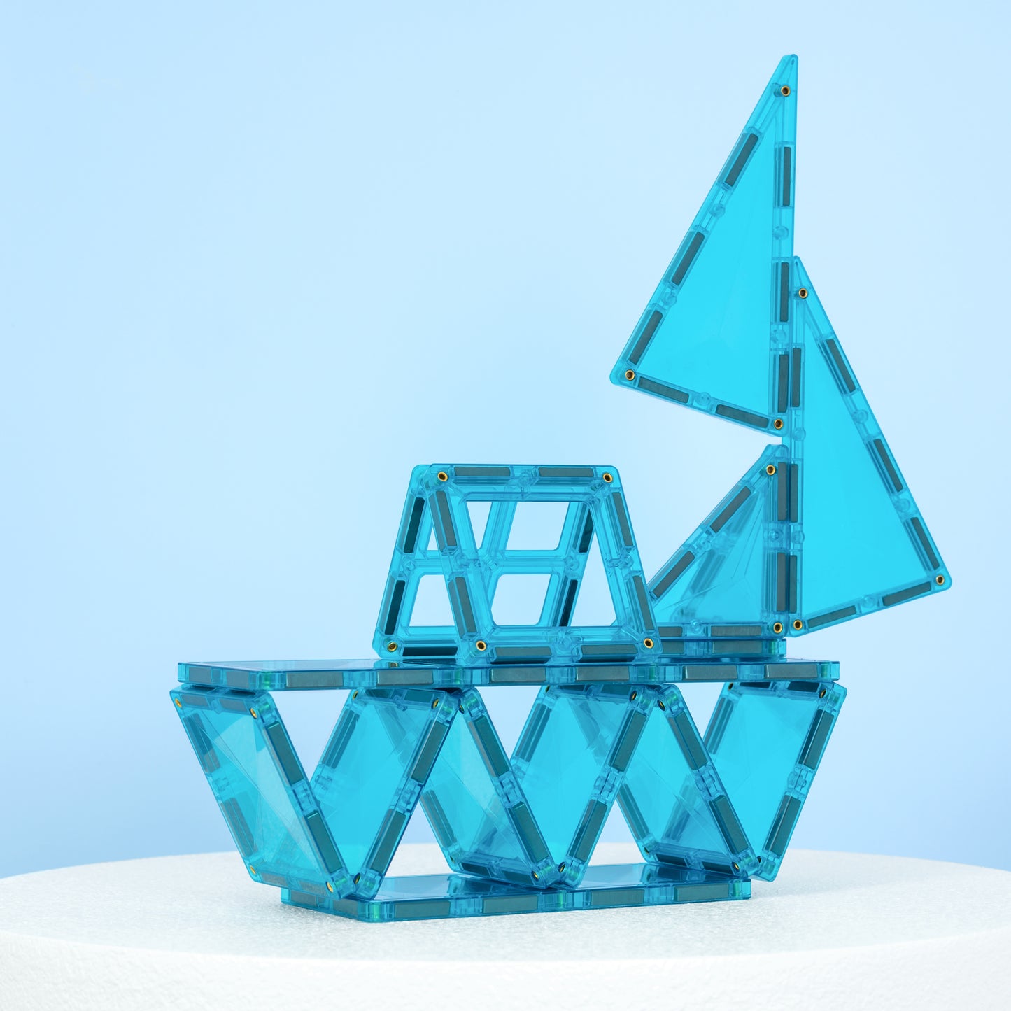 Connetix Magnetic Tiles - 20pc Charity Pack - Teal - NEW!!!