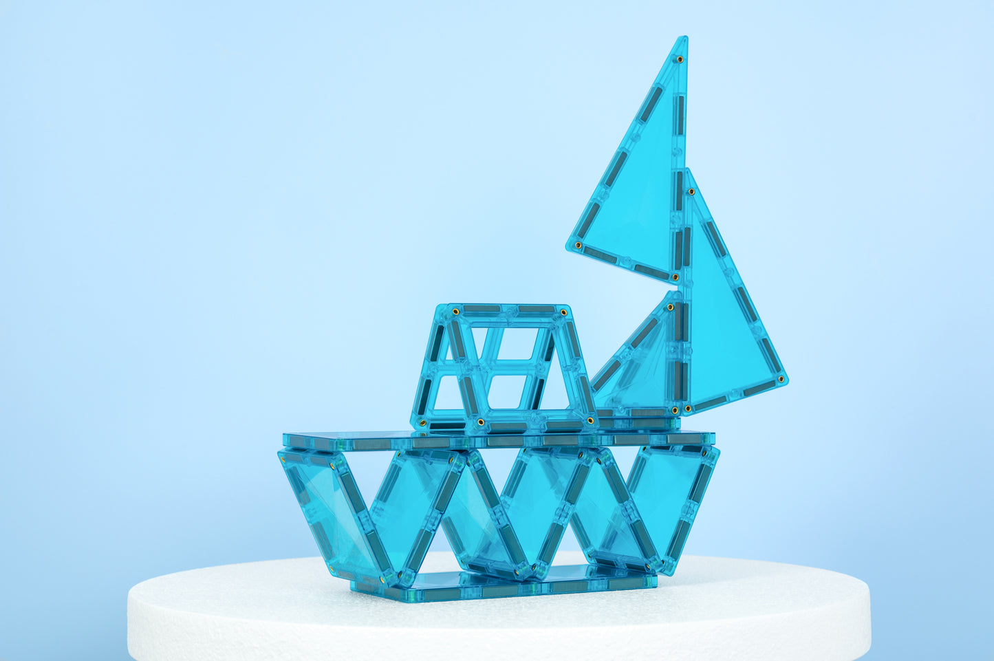 Connetix Magnetic Tiles - 20pc Charity Pack - Teal - NEW!!!