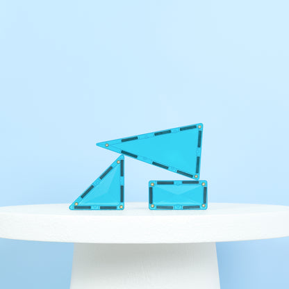 Connetix Magnetic Tiles - 20pc Charity Pack - Teal - NEW!!!