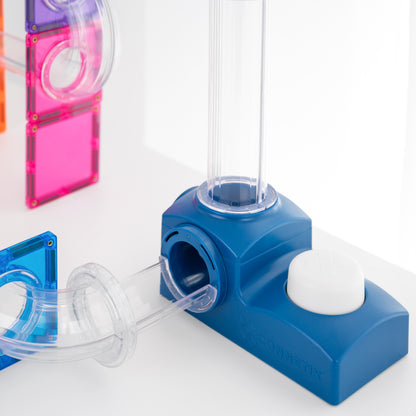 Connetix Magnetic Tiles - Ball Run Launcher Pack 47 pc