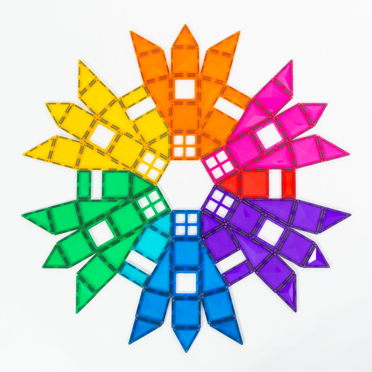 PRE ORDER - Magnetic Tiles - 202 pc Bright Mega Pack - REFRESHED PACK