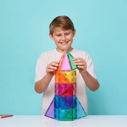 Magnetic Tiles - 60 pc Bright Starter Pack - REFRESHED