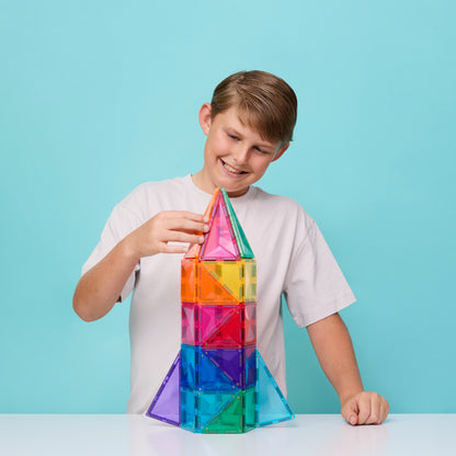 Magnetic Tiles - 60 pc Bright Starter Pack - REFRESHED