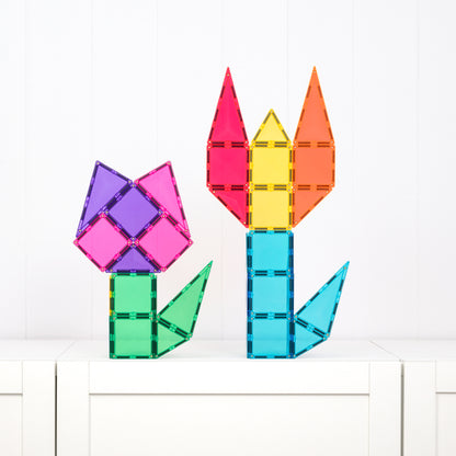 Magnetic Tiles - 60 pc Bright Starter Pack - REFRESHED