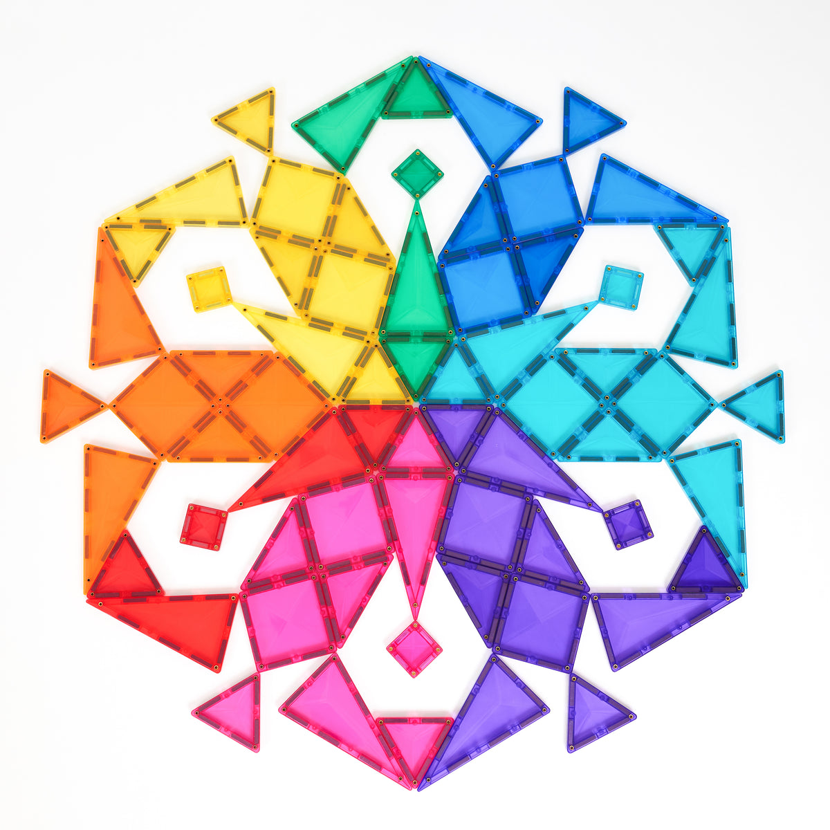PRE ORDER - Magnetic Tiles - 202 pc Bright Mega Pack - REFRESHED PACK