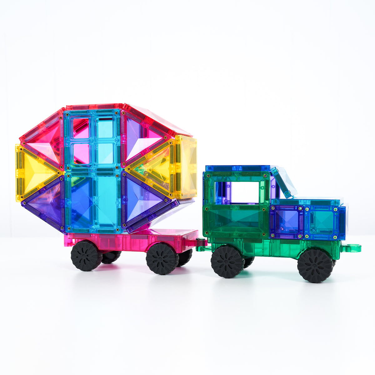 PRE ORDER - Magnetic Tiles - 202 pc Bright Mega Pack - REFRESHED PACK
