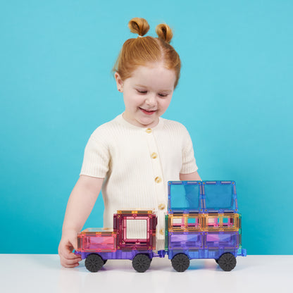 Magnetic Tiles - 26 pc Pastel Motion Pack NEW