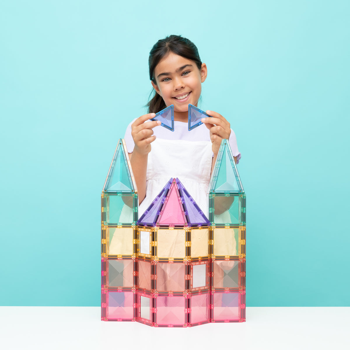 COMING SOON - Magnetic Tiles - 104 pc Pastel Creative Pack - REFRESHED PACK