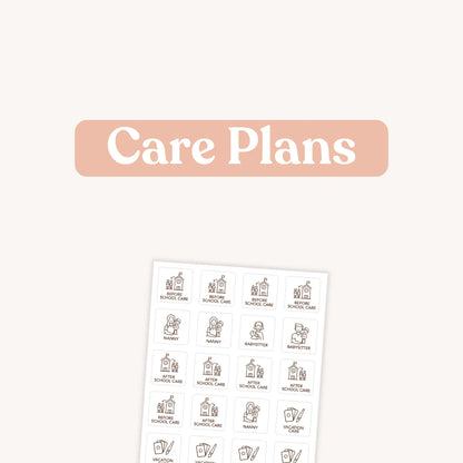 Tile Labels - Care Plans