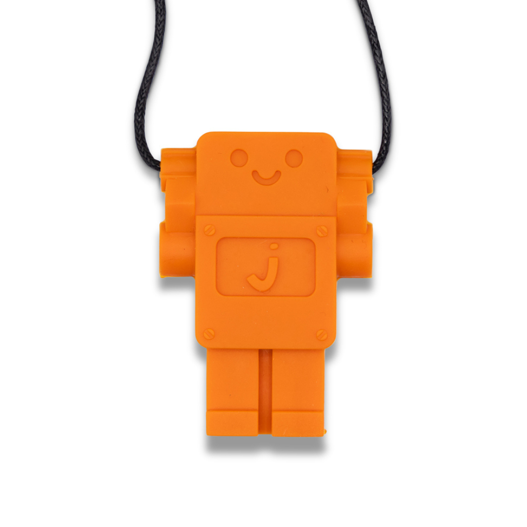 Chew Pendant - Robot - Multi colours