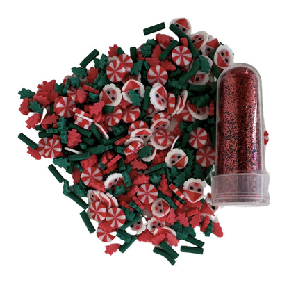 DIY Calm Down Bottle Refills - Santa