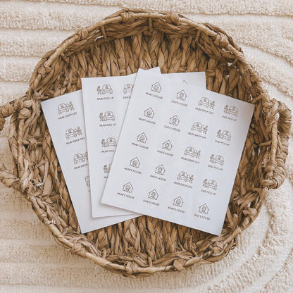 Tile Labels - Co-Parenting Pack