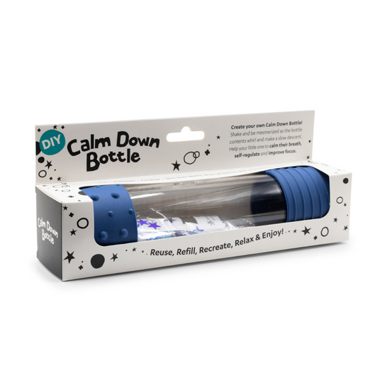 DIY Calm Down Bottle - Blue