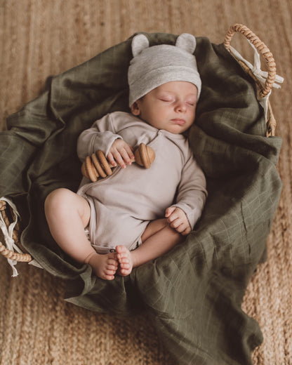 Muslin Wrap - Dusty Olive