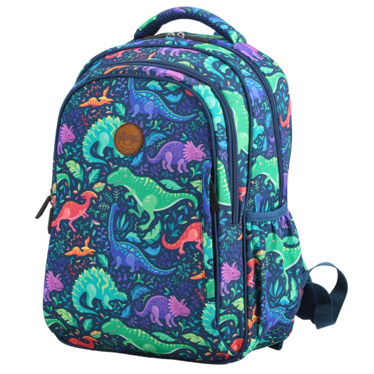 Midsize Kids Backpack - Dinosaurs