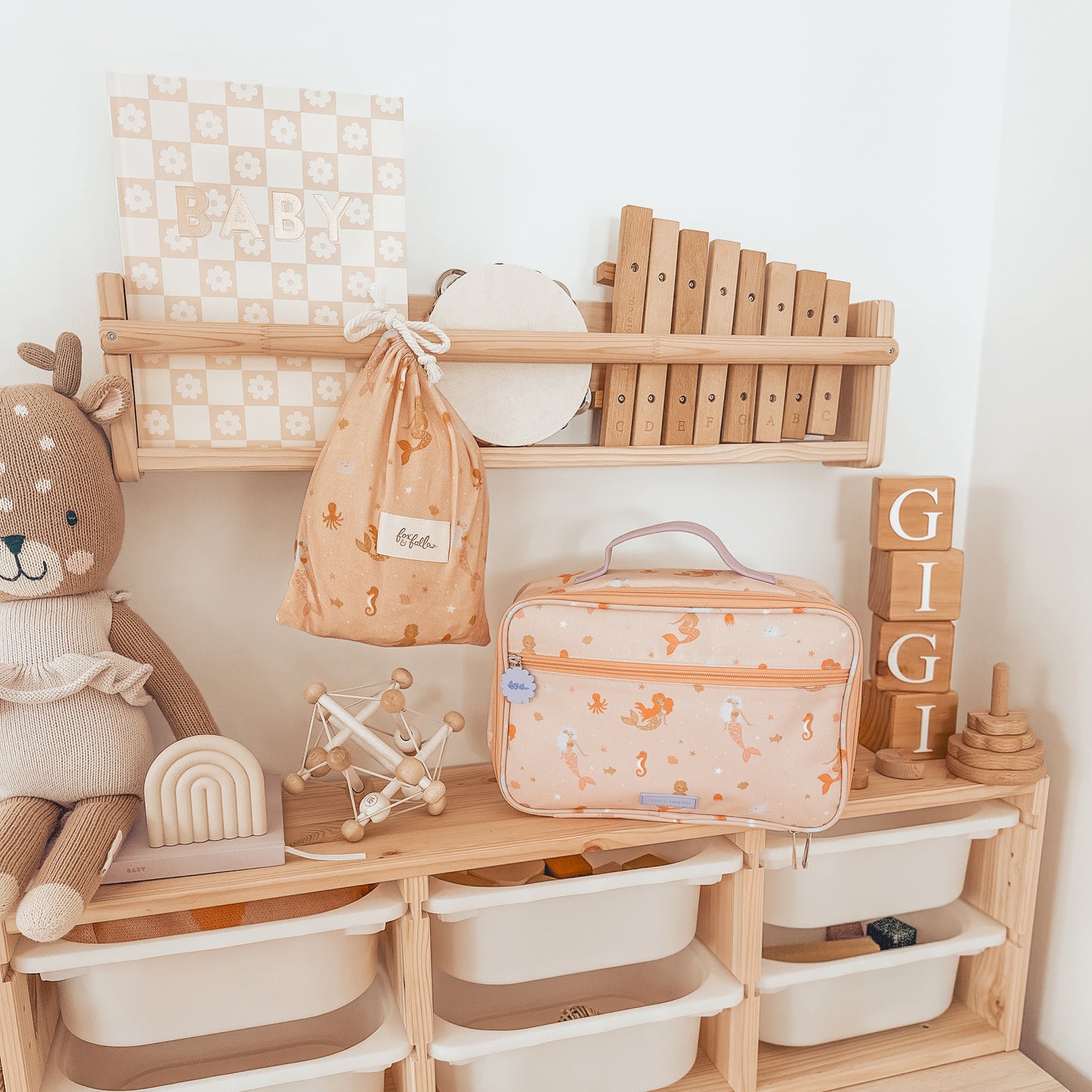 Large Lunch Bag - Mermaids