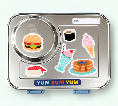 Reusable Lunch Box Stickers - For the Love of Food