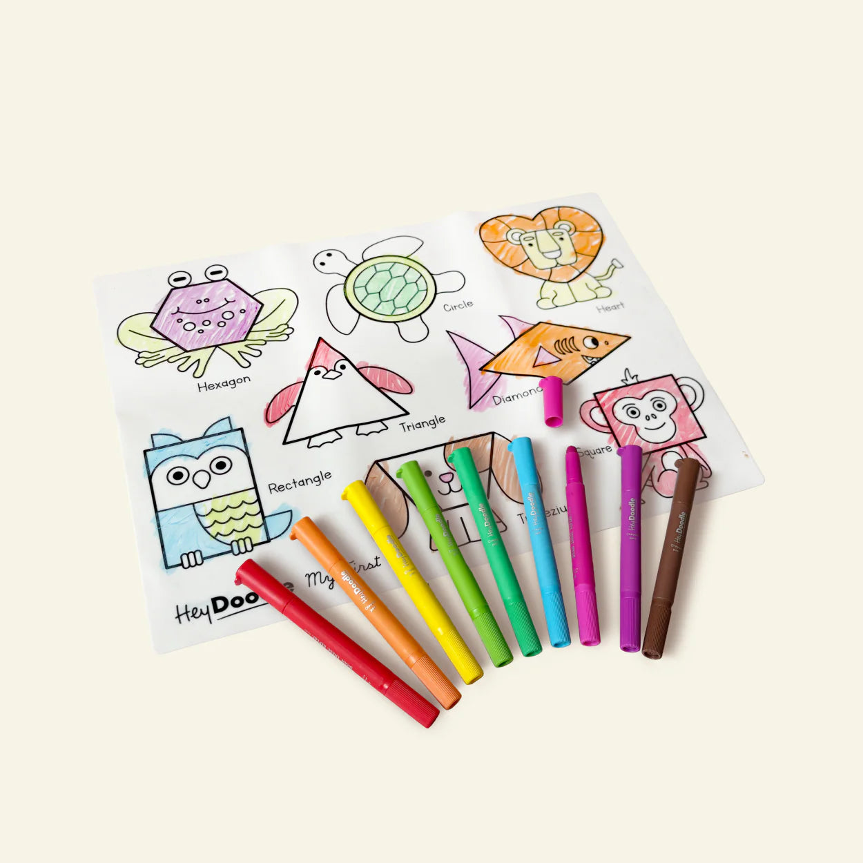 My First Wipeable Colouring In - Shapes