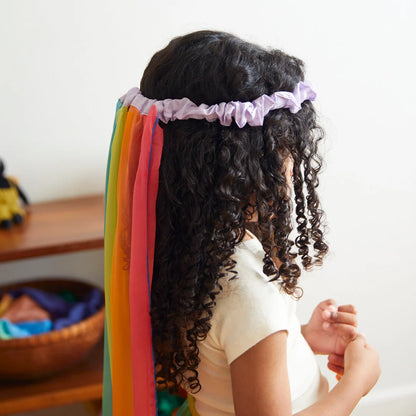 Sarah Silks Veil - Rainbow