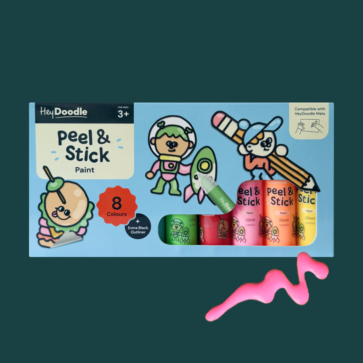 Hey Doodle Peel & Stick Solid Paint
