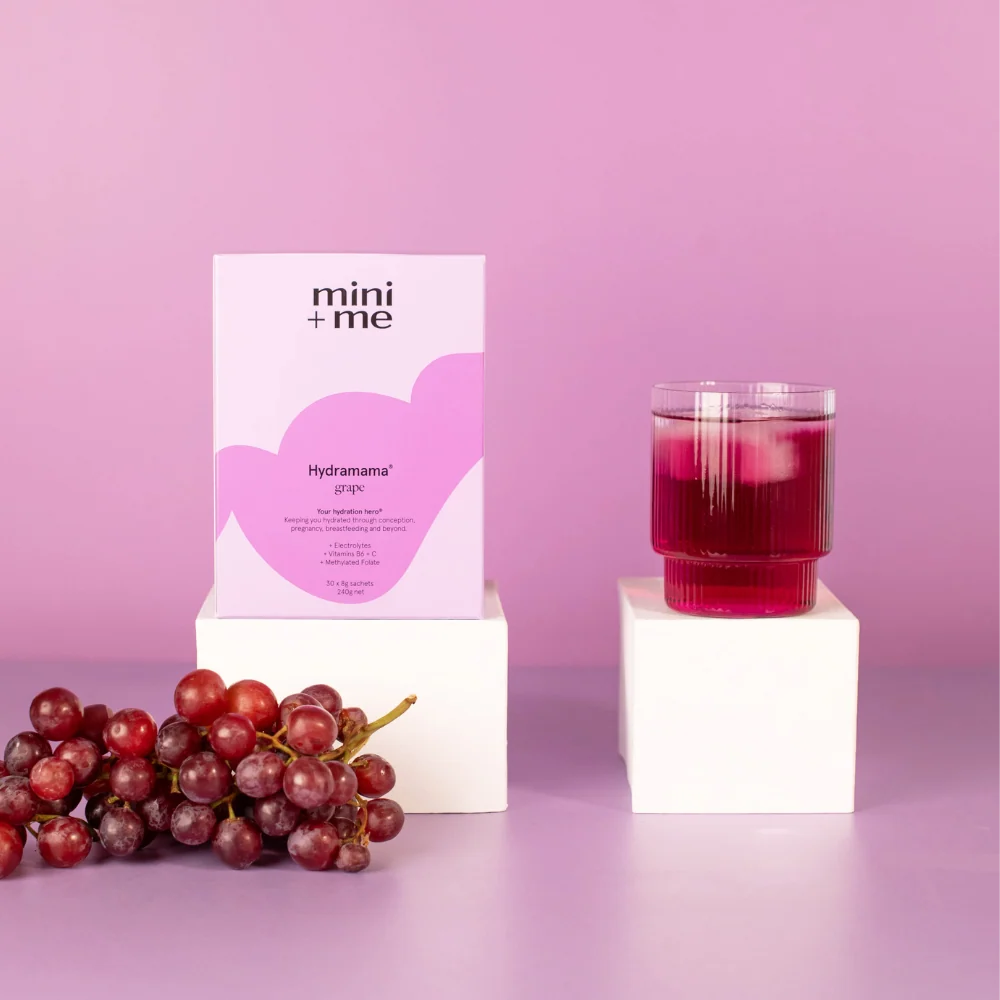 PRE ORDER - Mini + Me Hydramama Drink - Grape