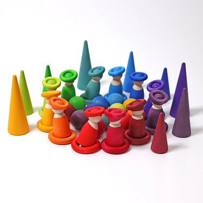 Grimm’s Building Rings - Rainbow