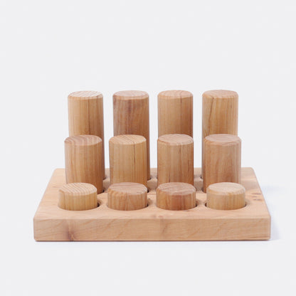 Grimm’s Small Building Rollers - Natural